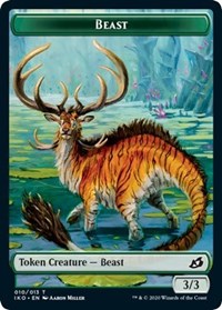 Beast Token [Ikoria: Lair of Behemoths] | Empire Gaming NC