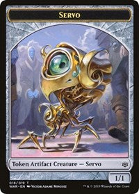 Servo // Dragon Double-sided Token (Challenger 2020) [Unique and Miscellaneous Promos] | Empire Gaming NC