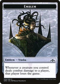 Vraska Emblem // Human Double-sided Token (Challenger 2020) [Unique and Miscellaneous Promos] | Empire Gaming NC