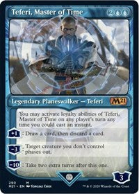 Teferi, Master of Time (Showcase) (290) [Core Set 2021] | Empire Gaming NC