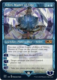 Teferi, Master of Time (Showcase) (292) [Core Set 2021] | Empire Gaming NC