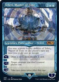 Teferi, Master of Time (Showcase) (293) [Core Set 2021] | Empire Gaming NC