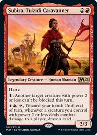 Subira, Tulzidi Caravanner [Core Set 2021] | Empire Gaming NC