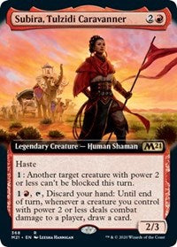 Subira, Tulzidi Caravanner (Extended Art) [Core Set 2021] | Empire Gaming NC