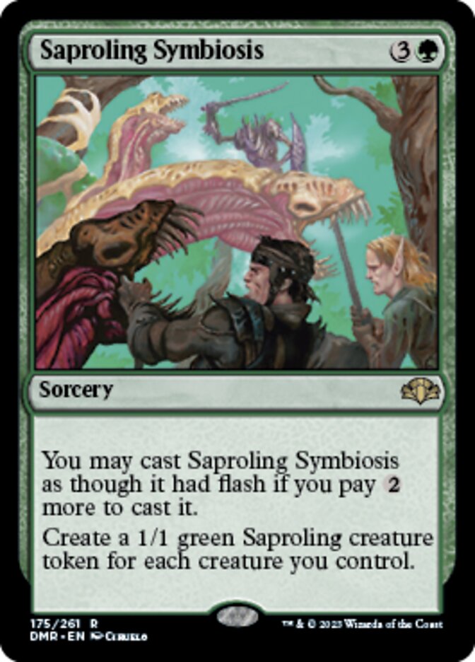 Saproling Symbiosis [Dominaria Remastered] | Empire Gaming NC