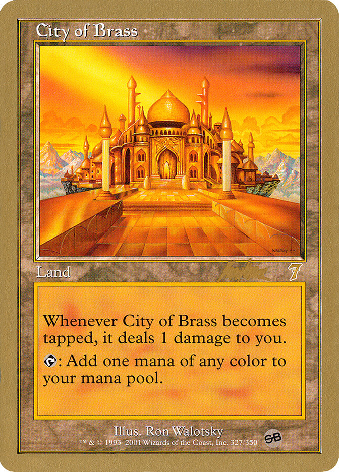 City of Brass (Brian Kibler) (SB) [World Championship Decks 2002] | Empire Gaming NC