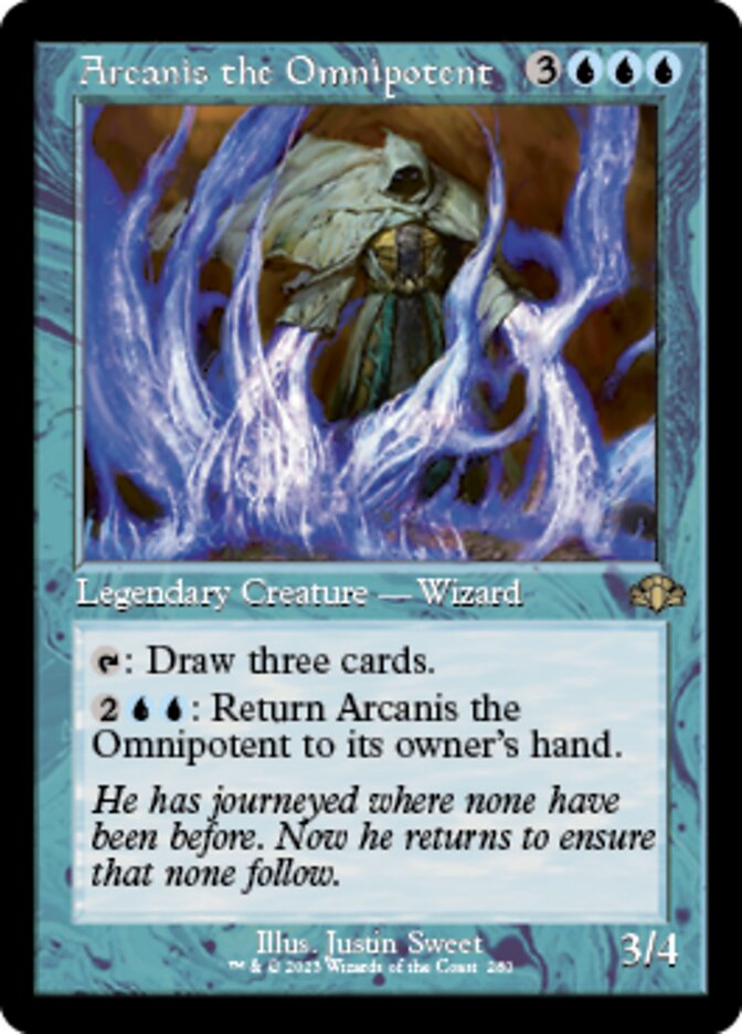 Arcanis the Omnipotent (Retro) [Dominaria Remastered] | Empire Gaming NC