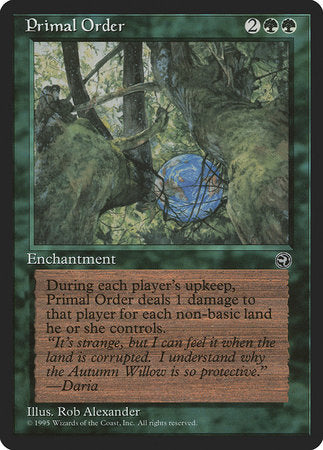 Primal Order [Homelands] | Empire Gaming NC