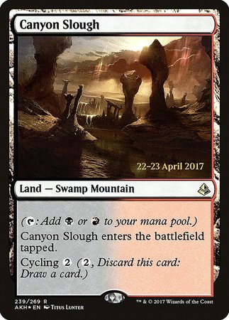 Canyon Slough [Amonkhet Promos] | Empire Gaming NC