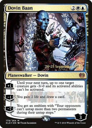 Dovin Baan [Kaladesh Promos] | Empire Gaming NC