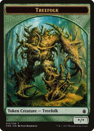 Treefolk Token (015) [Commander Anthology Tokens] | Empire Gaming NC