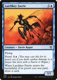 Latchkey Faerie [Zendikar Rising Commander] | Empire Gaming NC