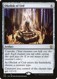 Obelisk of Urd [Zendikar Rising Commander] | Empire Gaming NC