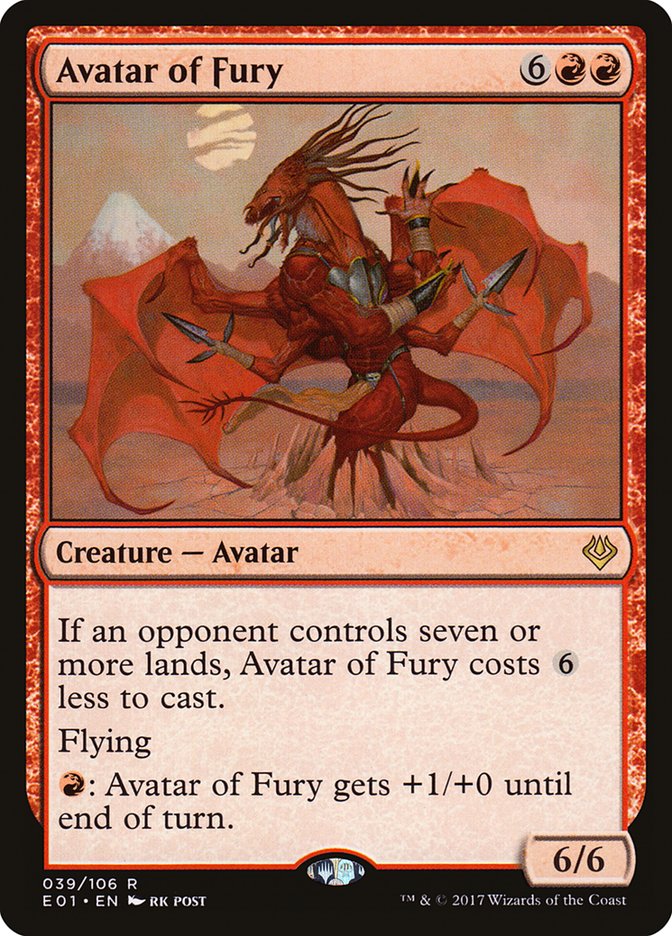 Avatar of Fury [Archenemy: Nicol Bolas] | Empire Gaming NC