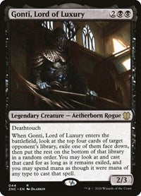 Gonti, Lord of Luxury [Zendikar Rising Commander] | Empire Gaming NC