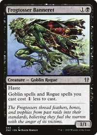 Frogtosser Banneret [Zendikar Rising Commander] | Empire Gaming NC