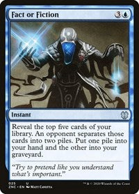 Fact or Fiction [Zendikar Rising Commander] | Empire Gaming NC