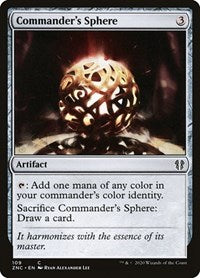 Commander's Sphere [Zendikar Rising Commander] | Empire Gaming NC