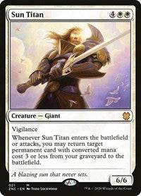 Sun Titan [Zendikar Rising Commander] | Empire Gaming NC