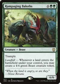 Rampaging Baloths [Zendikar Rising Commander] | Empire Gaming NC