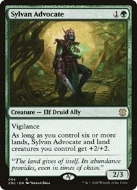 Sylvan Advocate [Zendikar Rising Commander] | Empire Gaming NC