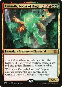 Omnath, Locus of Rage [Zendikar Rising Commander] | Empire Gaming NC