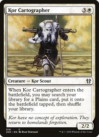 Kor Cartographer [Zendikar Rising Commander] | Empire Gaming NC