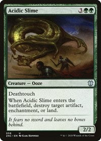 Acidic Slime [Zendikar Rising Commander] | Empire Gaming NC