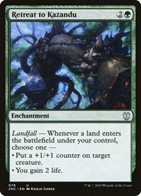 Retreat to Kazandu [Zendikar Rising Commander] | Empire Gaming NC