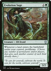 Evolution Sage [Zendikar Rising Commander] | Empire Gaming NC