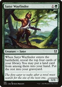 Satyr Wayfinder [Zendikar Rising Commander] | Empire Gaming NC