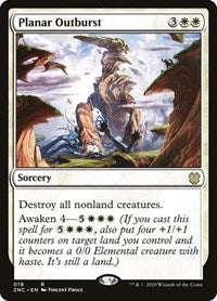 Planar Outburst [Zendikar Rising Commander] | Empire Gaming NC