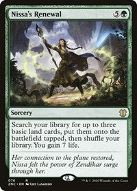 Nissa's Renewal [Zendikar Rising Commander] | Empire Gaming NC