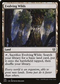 Evolving Wilds [Zendikar Rising Commander] | Empire Gaming NC