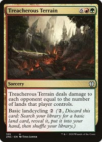 Treacherous Terrain [Zendikar Rising Commander] | Empire Gaming NC