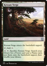 Krosan Verge [Zendikar Rising Commander] | Empire Gaming NC