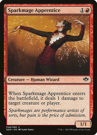 Sparkmage Apprentice [Duel Decks: Speed vs. Cunning] | Empire Gaming NC