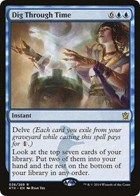 Dig Through Time [Khans of Tarkir Promos] | Empire Gaming NC