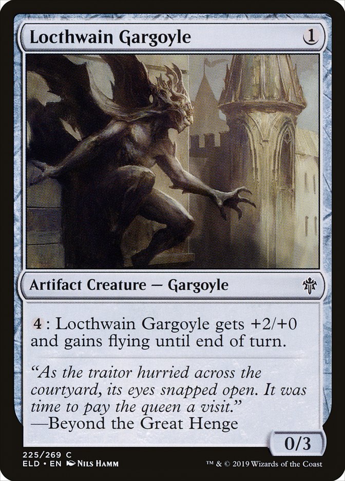 Locthwain Gargoyle [Throne of Eldraine] | Empire Gaming NC