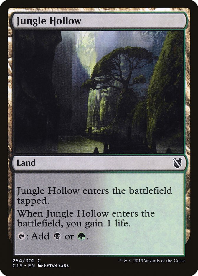 Jungle Hollow [Commander 2019] | Empire Gaming NC