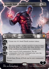 Tevesh Szat, Doom of Fools (Extended Art) [Commander Legends] | Empire Gaming NC