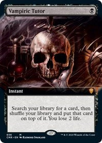 Vampiric Tutor (Extended Art) [Commander Legends] | Empire Gaming NC