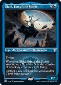 Siani, Eye of the Storm (Foil Etched) [Commander Legends] | Empire Gaming NC