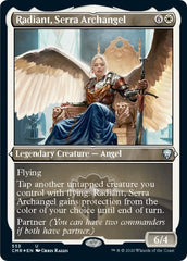 Radiant, Serra Archangel (Foil Etched) [Commander Legends] | Empire Gaming NC