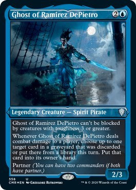 Ghost of Ramirez DePietro (Foil Etched) [Commander Legends] | Empire Gaming NC