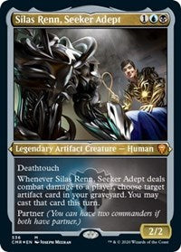 Silas Renn, Seeker Adept (Foil Etched) [Commander Legends] | Empire Gaming NC