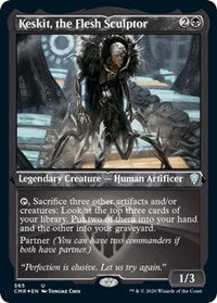 Keskit, the Flesh Sculptor (Foil Etched) [Commander Legends] | Empire Gaming NC