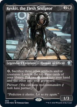 Keskit, the Flesh Sculptor (Foil Etched) [Commander Legends] | Empire Gaming NC