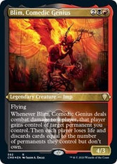 Blim, Comedic Genius (Foil Etched) [Commander Legends] | Empire Gaming NC