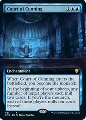 Court of Cunning (Extended Art) [Commander Legends] | Empire Gaming NC